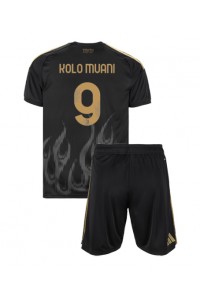 Juventus Randal Kolo Muani #9 Babyklær Tredje Fotballdrakt til barn 2026-27 Korte ermer (+ Korte bukser)
